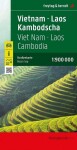 AK 186 Vietnam, Laos, Kambodža 1:900 000 / automapa