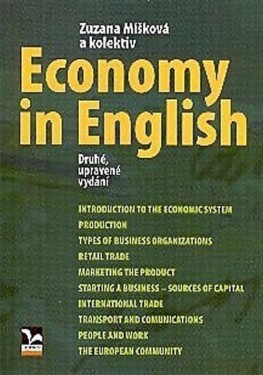 Economy in English (3. vydání) - Zuzana Míšková