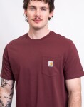 Tričko Carhartt WIP S/S Pocket T-Shirt Amarone