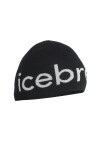 Merino čepice ICEBREAKER Merino Icebreaker Beanie, Black/Ecru Heather univerzální