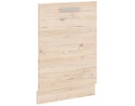 Přední panel na vestavnou myčku Bordeaux, 60 cm, dub bordeaux