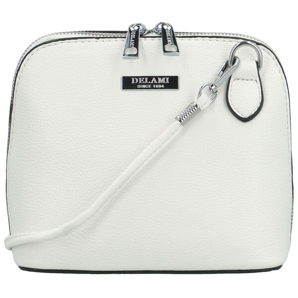 Stylová dámská crossbody kabelka Delami Petite Muse, bílá