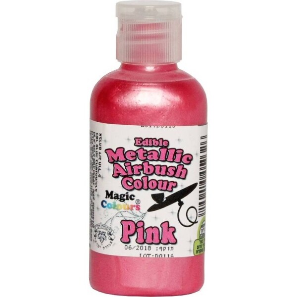 Airbrush barva perleťová Magic Colours (55 ml) Pink ABMPNK dortis