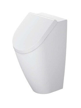 DURAVIT - ME by Starck Pisoár, zadní přívod vody, Rimless, DuraShield, bílá 281230AA00