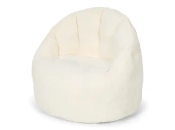 Little Dutch Křeslo dětské plyšové Soft White (8040.WHITELD)