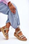 Dámské sandály 23-46011 béžové - Step in style 39
