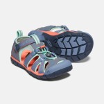 Dětské sandály SEACAMP II CNX, FLINT STONE/OCEAN WAVE, keen, 1022990/1022975, modrá - 24