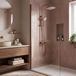REA - Sprchový set STORM COPPER BRUSH REA-P3000