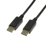 LogiLink DisplayPort 5 m černá / Kabel / DisplayPort 1.2 / 4096x2160 / 60 Hz (CV0074)