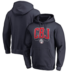 Fanatics Pánská Mikina Columbus Blue Jackets Hometown Collection Pullover Hoodie Velikost: