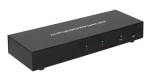 MicroConnect 2x1 4K DisplayPort USB KVM Switch černá (MC-DP-KVM201K)