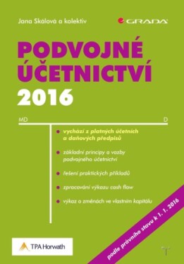 Podvojné účetnictví 2016 - doc. Ing. Jana Skálová Ph.D. - e-kniha