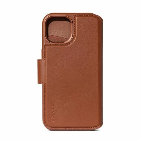 Pouzdro Decoded Leather Detachable Wallet, tan - iPhone 15 Plus