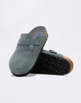 Birkenstock Boston Suede Leather Basalt Gray Tonal FB 40
