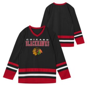 Outerstuff Dětský dres Chicago Blackhawks Fashion Hockey Jersey Velikost: Dětské S (6 - 8 let)