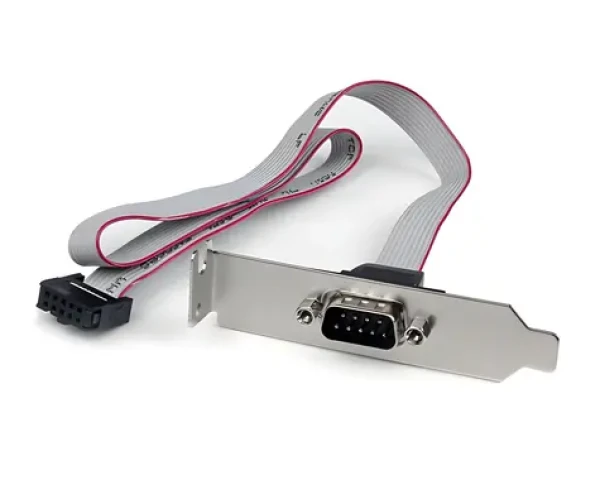 StarTech slotová redukce DB-9 - IDC šedá / Redukce / Sériový port (PLATE9M16LP)