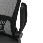 Dětská židle, houpací mechanismus, šedá síťovina, KA-K2006 GREY