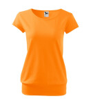 City tričko dámské tangerine orange L