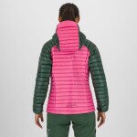 KARPOS W Alagna Down W Jacket, Fandango Pink/Jungle Green velikost: L