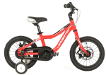 Dětské kolo LEADER FOX Fox 16", model 2025-1, barva červená