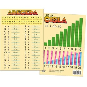 Tabulka A5 - Abeceda a čísla