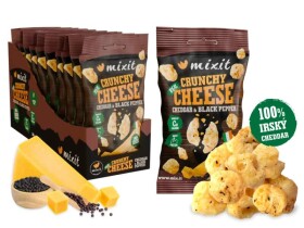 Mixit Křupavý sýr do kapsy Irský cheddar & černý pepř 20g