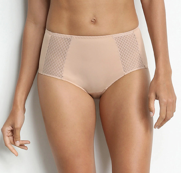 Dámské stahovací kalhotky FLAT TUMMY EFFECT MIDISLIP - BELLINDA - tělová XXL