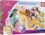 EDUCA Poster puzzle Disney princezny