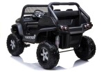 Mamido Dětské elektrické autíčko Mercedes Unimog 4x4 černé