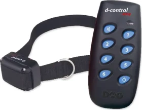 DOGTRACE Obojek D-Control Easy černá / Elektronický výcvikový / dosah 200 m / střední a velká plemena (0504-302)