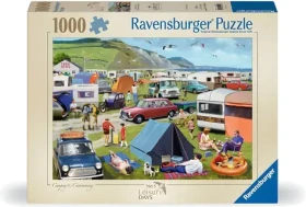 RAVENSBURGER Puzzle Leisure Days č.5: Kempování a karavaning