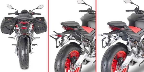 Tr2148 trubkový rychlosundávací držák brašen pro Yamaha Tracer 7 (20-24), systém Remove-X