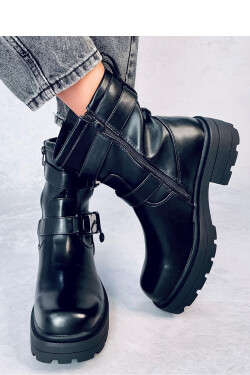 Dámské kotníkové boty S9AX25098-1 - Fashion Bella černá 41