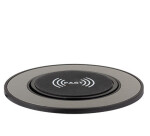 STRONG PowerUp 1x USB A/C nabíječka + bezdrátová nabíječka 10W, imitace nerezi (492988)
