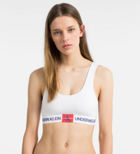 Sportovní podprsenka Calvin Klein bílá