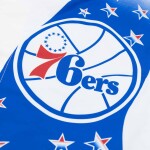 Mitchell & Ness Pánská bunda Philadelphia 76ers NBA 1993-94 Authentic Warm Up - Bílá Velikost: S