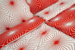 Stanex Ložní povlečení krepové úsvit červený (LS206) ROZMĚR: 140x200 cm + polštář (90x70 cm)
