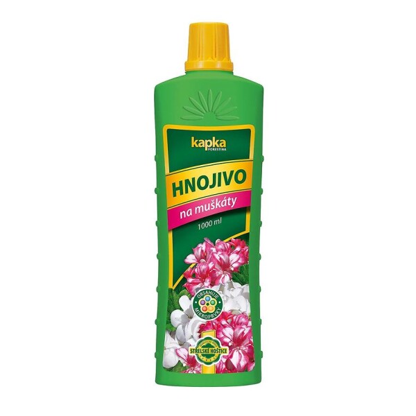 Kapka - Hnojivo na muškáty 1000 ml