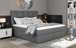 Boxspring Glossy Rozměr: 185 x 210 cm, látka: Omega68