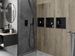 MEXEN - X-Wall-R modul pro vestavbu do stěny s poličkou 30 x 30, černá 1970303010S