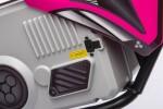 Mamido Dětská elektrická motorka Cross 350W 36V růžová