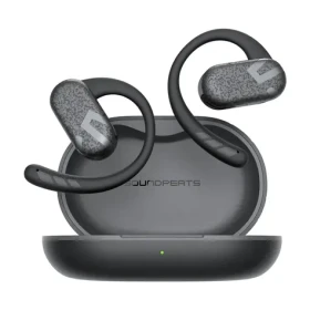 Soundpeats Breezy černá / bezdrátová sluchátka / mikrofon / Bluetooth 5.4 / IPX4 / výdrž až 50 hodin (Breezy black)