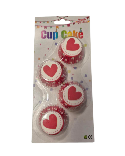 Dortisimo Košíčky na mini muffiny Srdíčka (100 ks)