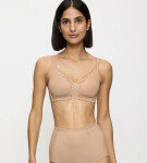 Dámská podprsenka Modern Lace+Cotton N - NEUTRAL BEIGE - béžová 00EP - TRIUMPH BROWN 105A