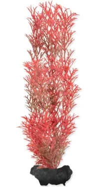 TETRA Rostlina Foxtail Red červená / Umělá akvarijní rostlina / 23 cm / M (411539)