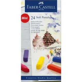 FABER-CASTELL Mini Pastely suché - papírová krabička 24 ks (128224)