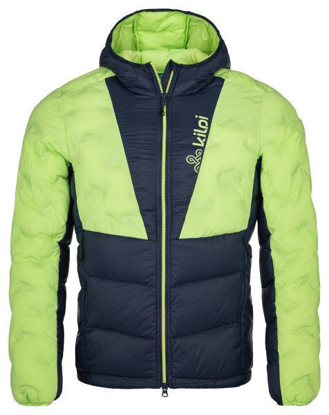 Pánská zateplená bunda TEVERY-M Světle zelená - Kilpi XL