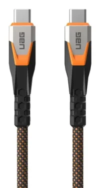 UAG SRGE Datový a nabíjecí kabel USB-C (M) - USB-C (M) 240W 0.75m černo-oranžová / USB 3.2 (9B4415114097)