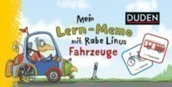 Mein Lern-Memo mit Rabe Linus - Fahrzeuge (Kinderspiel) - RAAB, DOROTHEE