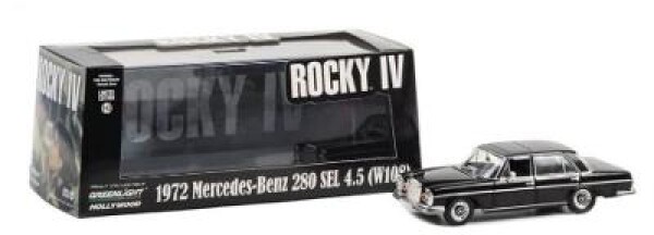 Mercedes-Benz 280 SEL 4,5 1972 ROCKY IV 1985 Greenlight 1:43